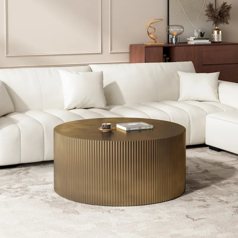 Table basse ronde moderne