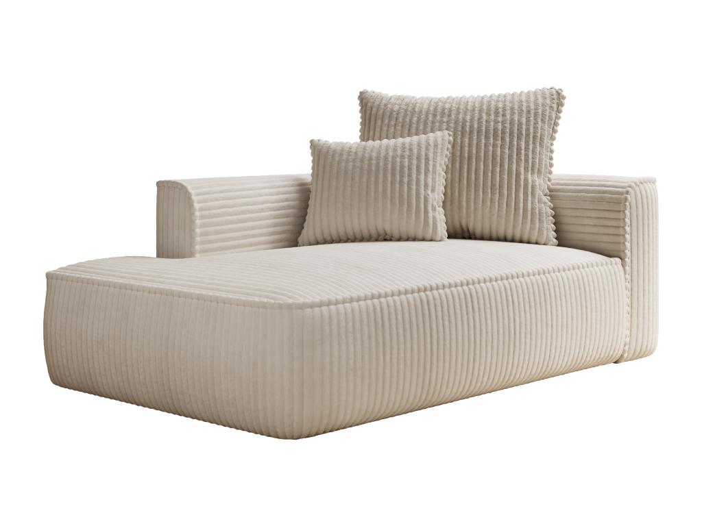 Produit en velours, beige