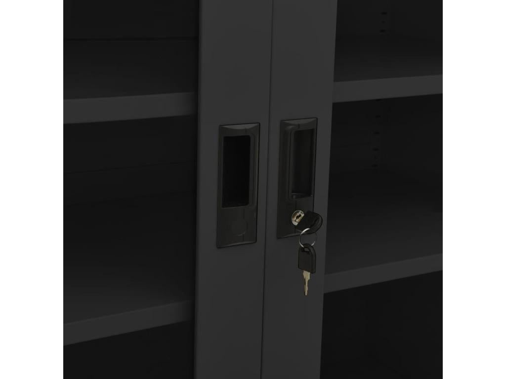 Armoire, 90 x 40 x 90 cm, grise