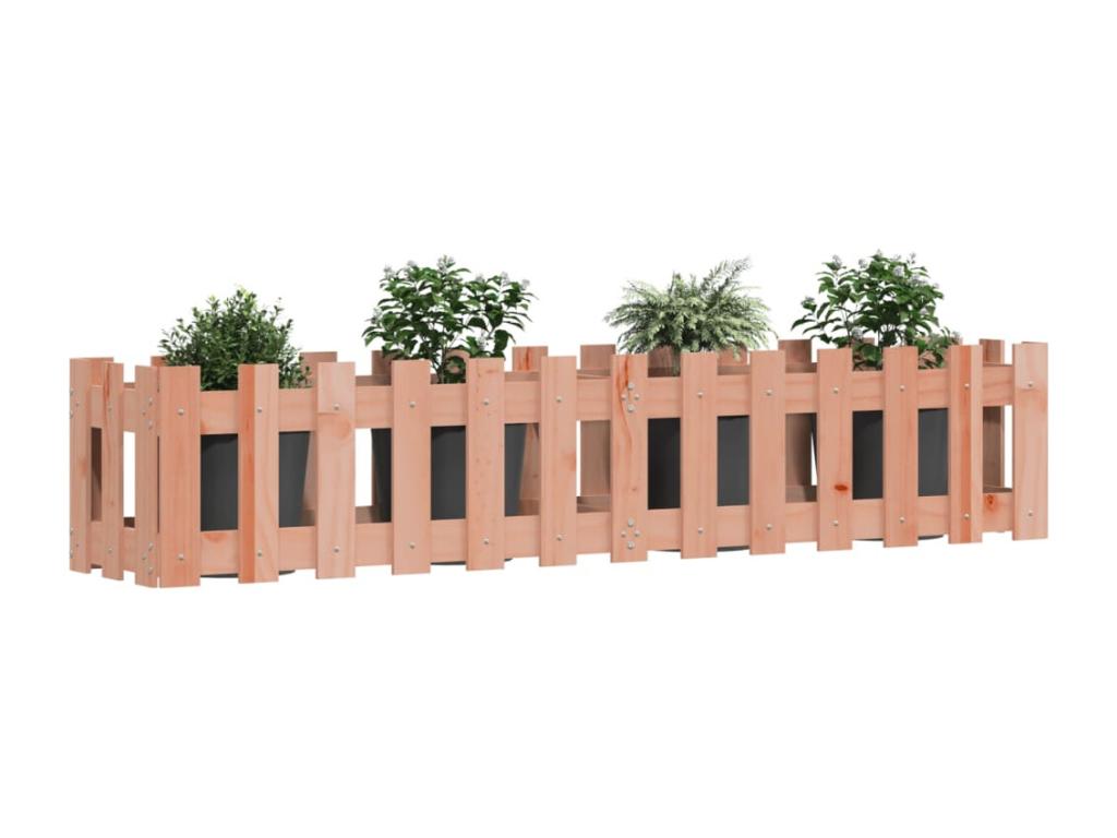 Cadre de lit en bois massif, marron