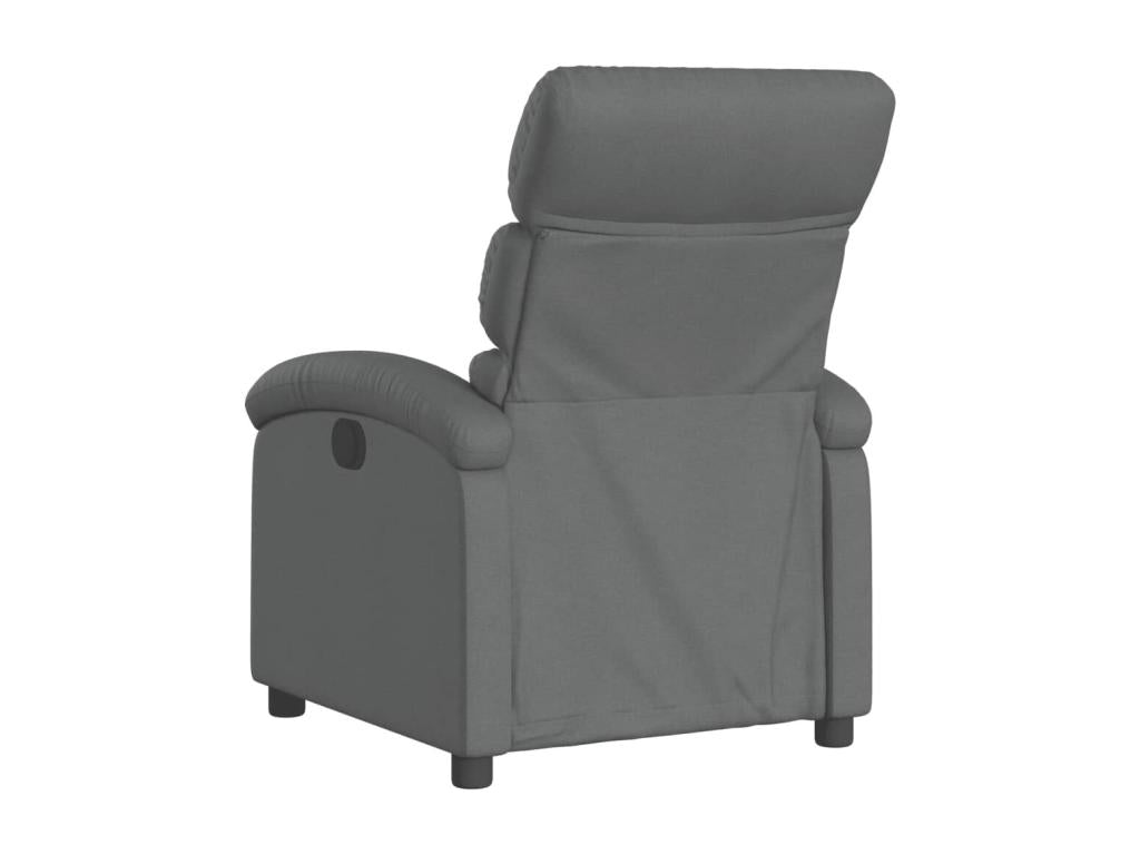 Fauteuil d'appoint en tissu gris