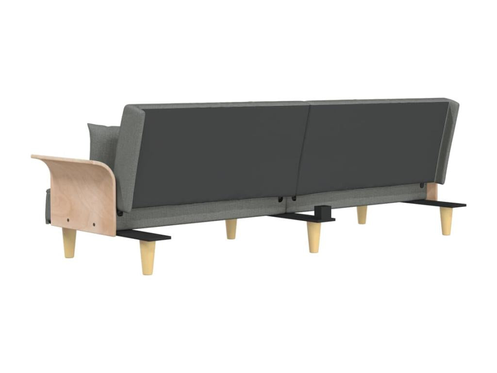 Canapé en tissu gris