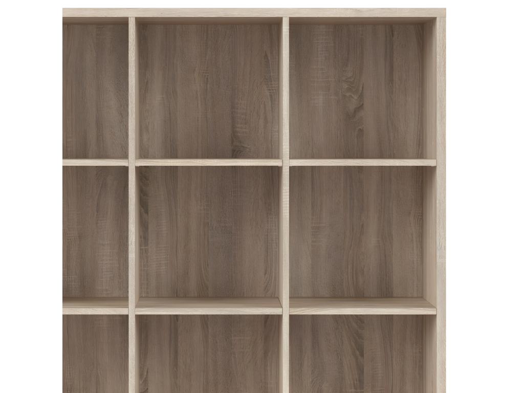 Bibliothèque, couleur naturelle claire