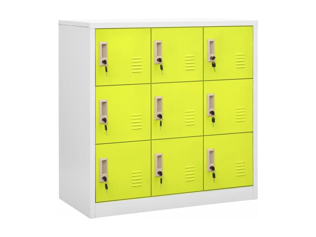 Armoire, 90 x 45 x 92,5 cm, grise