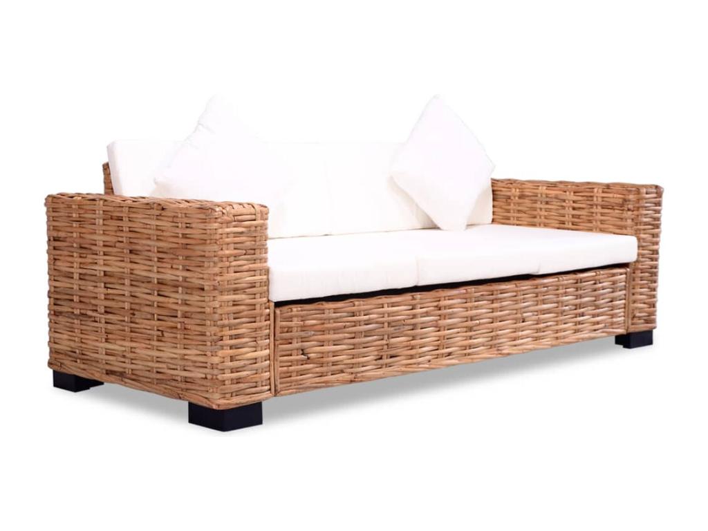 Ensemble de 3 pièces, marron