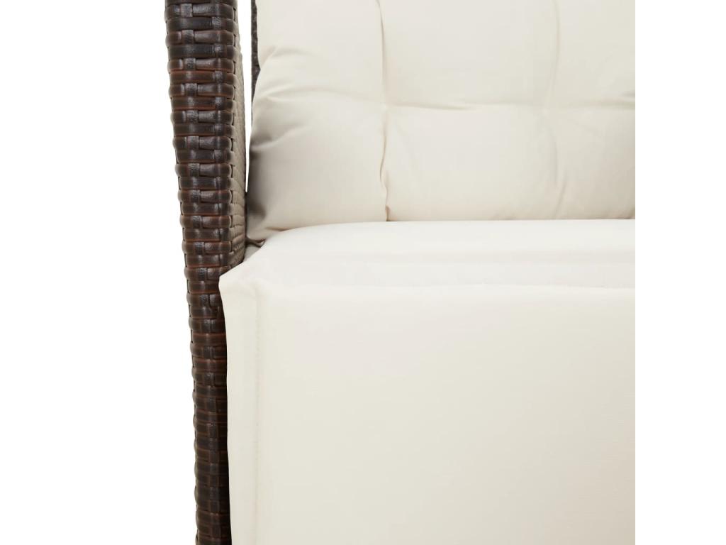 Produit en résine tressée, marron