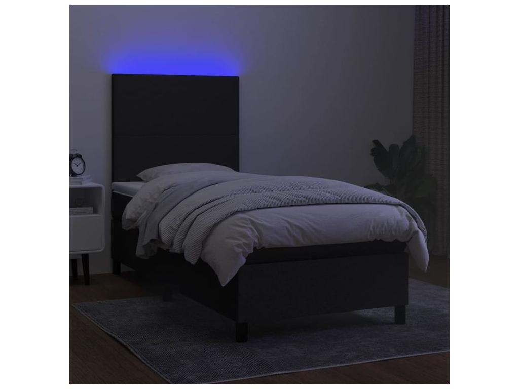 Matelas en tissu, 90 x 200 cm, blanc