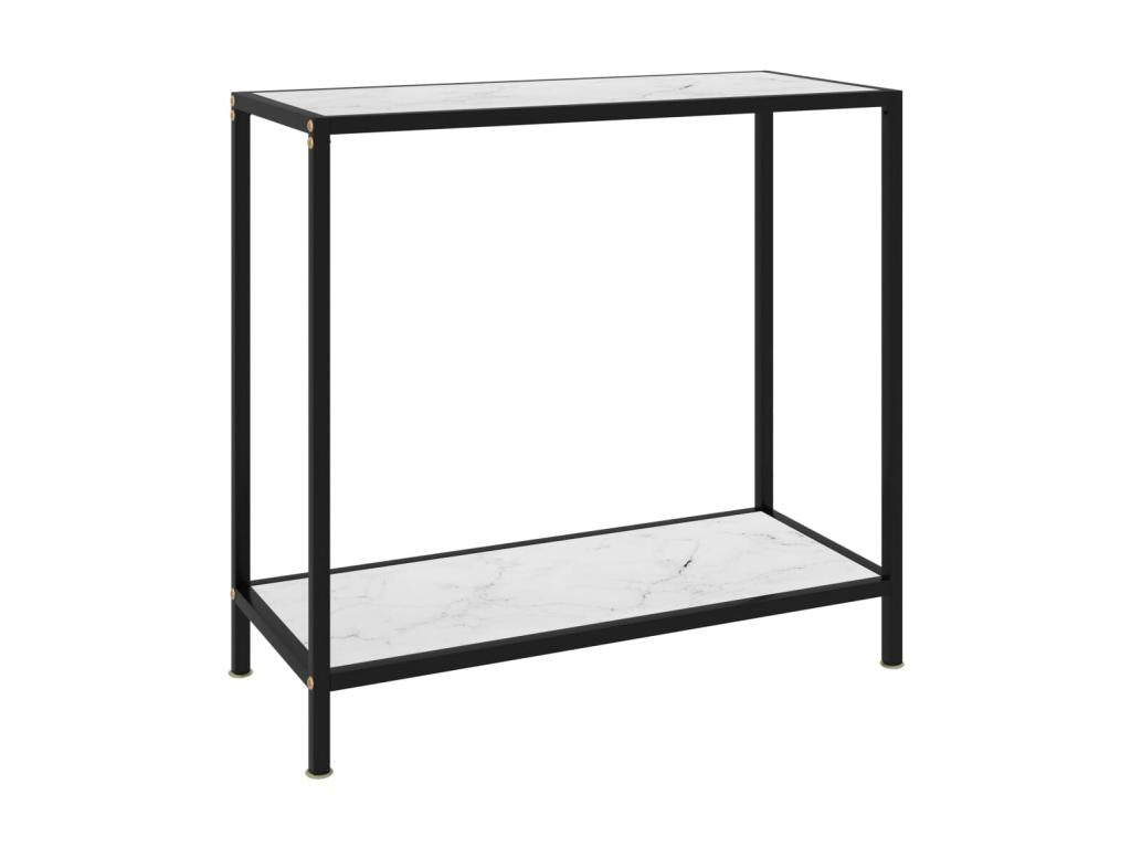 Table, 80 x 35 x 75 cm, blanche