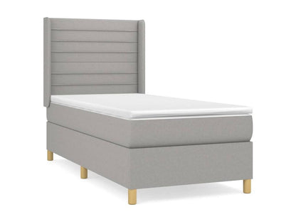 Matelas en tissu, 100 x 200 cm, gris