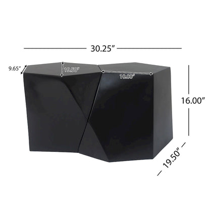 Christopher Knight Home - Ensemble de table basse moderne CloudHouse MGO au design géométrique