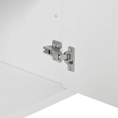 Buffet à quatre portes avec étagères réglables