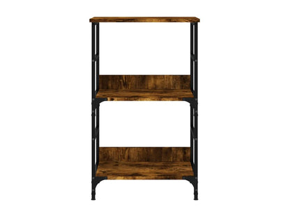 Bibliothèque en bois composite, 50 x 33 x 82 cm, marron