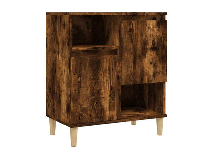Buffet 3 pièces en bois d'ingénierie, 60 x 35 x 70 cm, marron