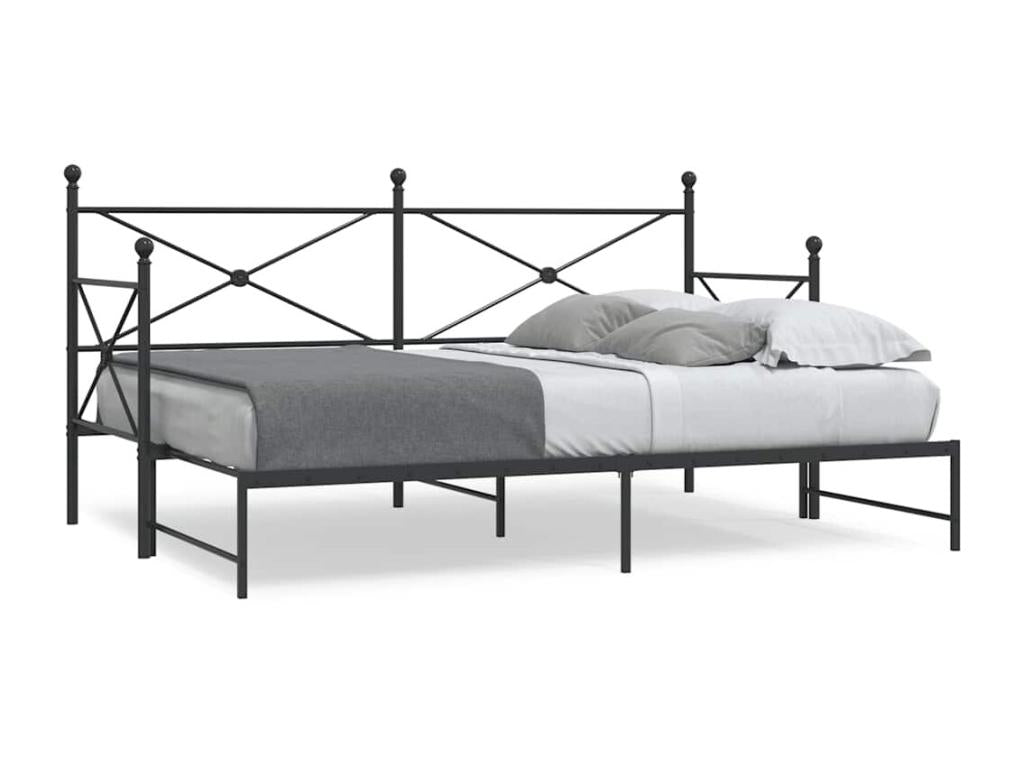 Matelas, 75 x 190 cm, Noir