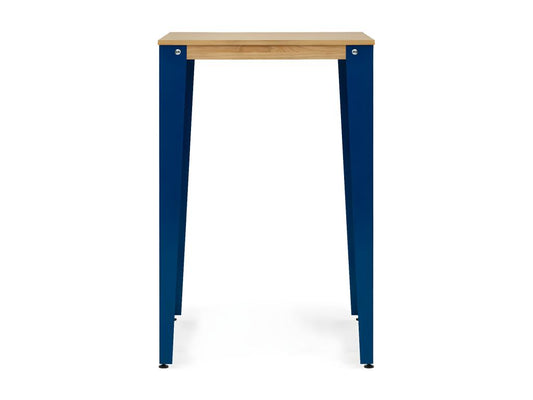 Table, 80 x 80 x 110 cm, bleue