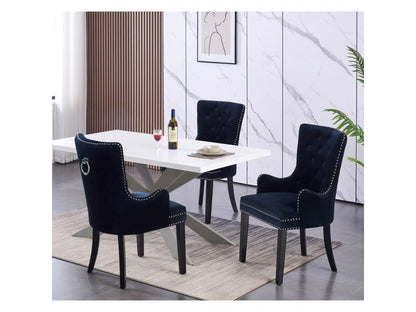 Produit en velours, noir