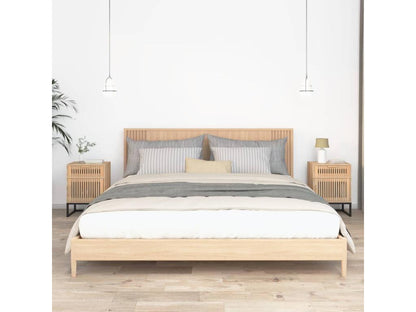 Ensemble de 2 pièces, 40 x 30 x 55,5 cm, marron