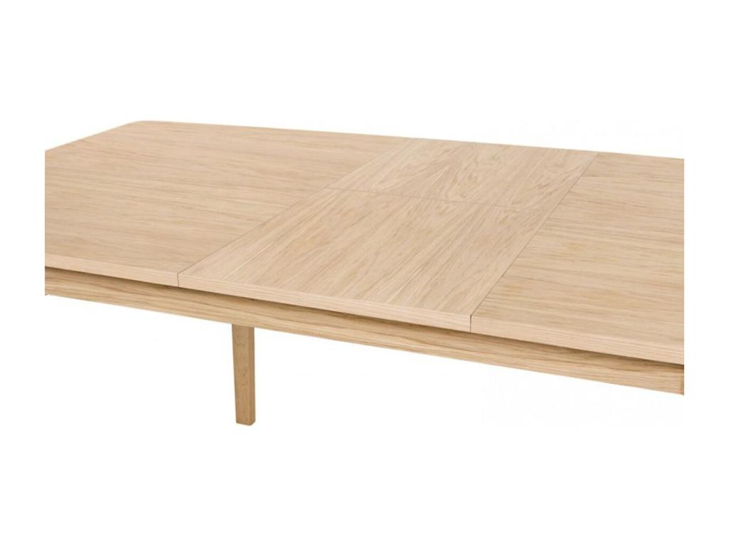 Table en chêne, beige