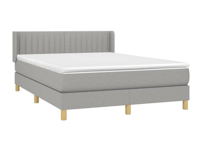 Matelas en tissu, 140 x 190 cm, gris