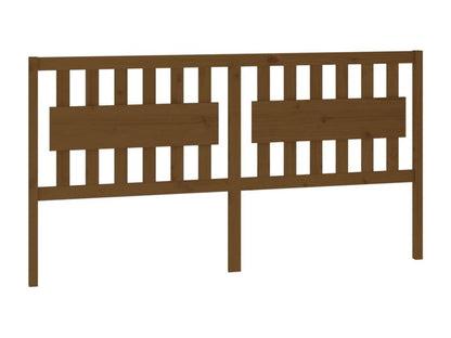 Cadre de lit en bois massif, 185,5 x 4 x 100 cm, marron