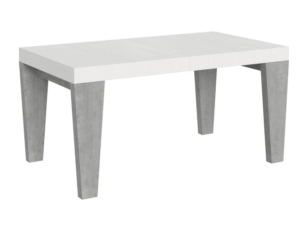 Table, 90 x 160 cm, blanche
