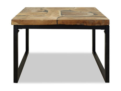Table basse, 60 x 60 x 40 cm, noire