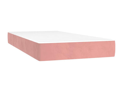 Matelas en velours, 200 x 200 cm, blanc