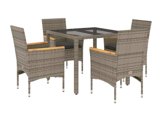 Ensemble de 5 pièces, gris