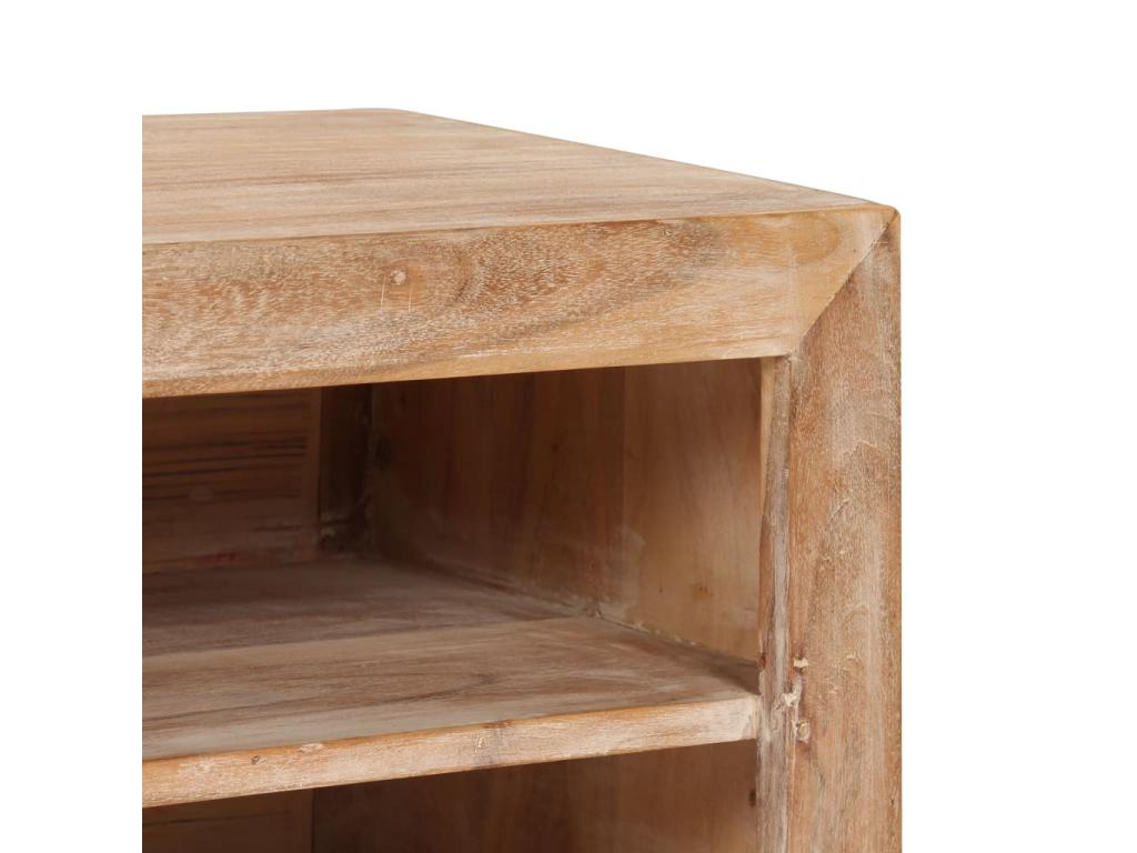 Meuble TV, 120 x 30 x 40 cm, marron