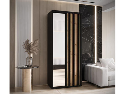 Armoire 2 portes, noire