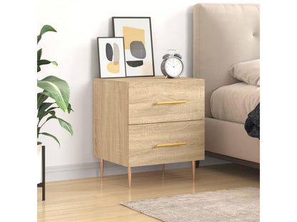 Table en bois composite, 40 x 35 x 47,5 cm, marron