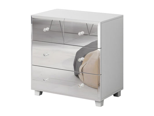 Commode à 4 tiroirs, blanche
