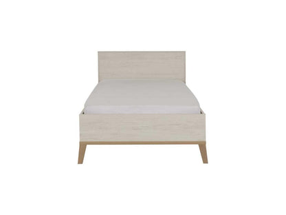 Cadre de lit, 120 x 200 cm, blanc