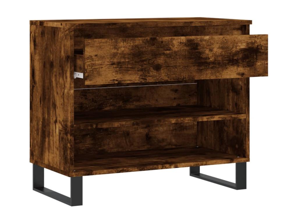 Armoire en bois d'ingénierie, 70 x 36 x 60 cm, couleur naturelle claire