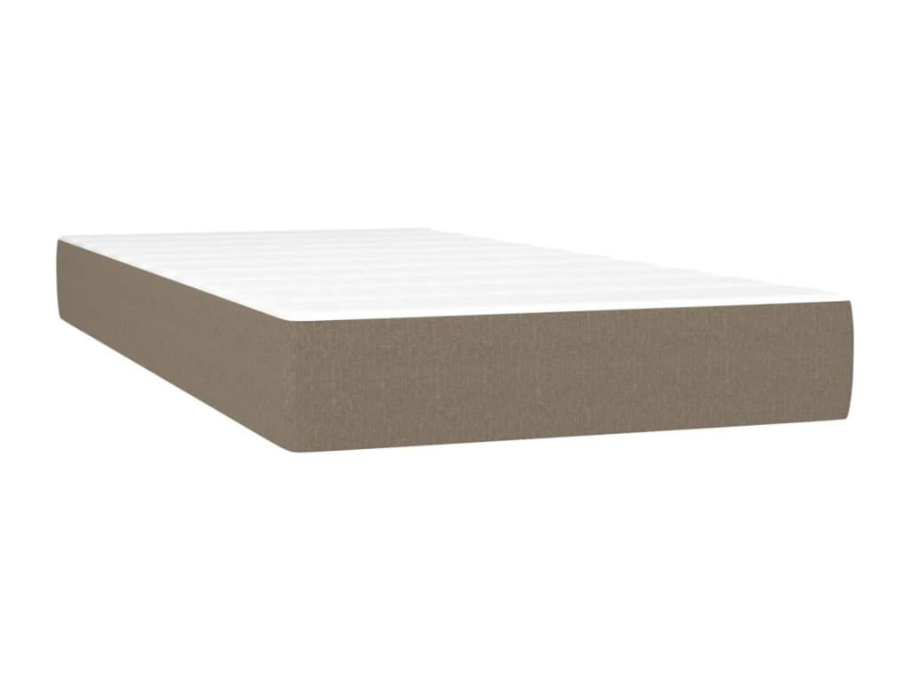 Matelas en tissu, 120 x 190 cm, marron
