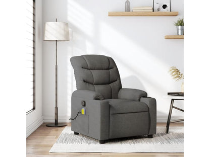 Fauteuil d'appoint en tissu gris