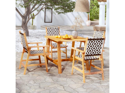 Ensemble de 5 pièces, marron