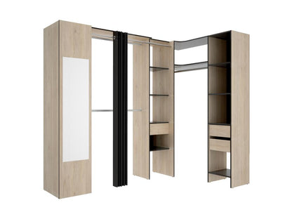 Produit à une porte, gris