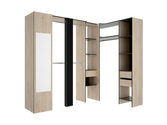 Produit à une porte, gris