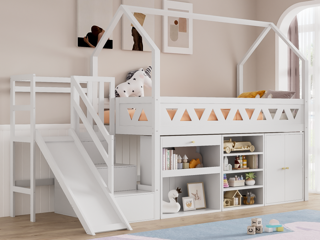 Matelas, 90 x 200 cm, Blanc