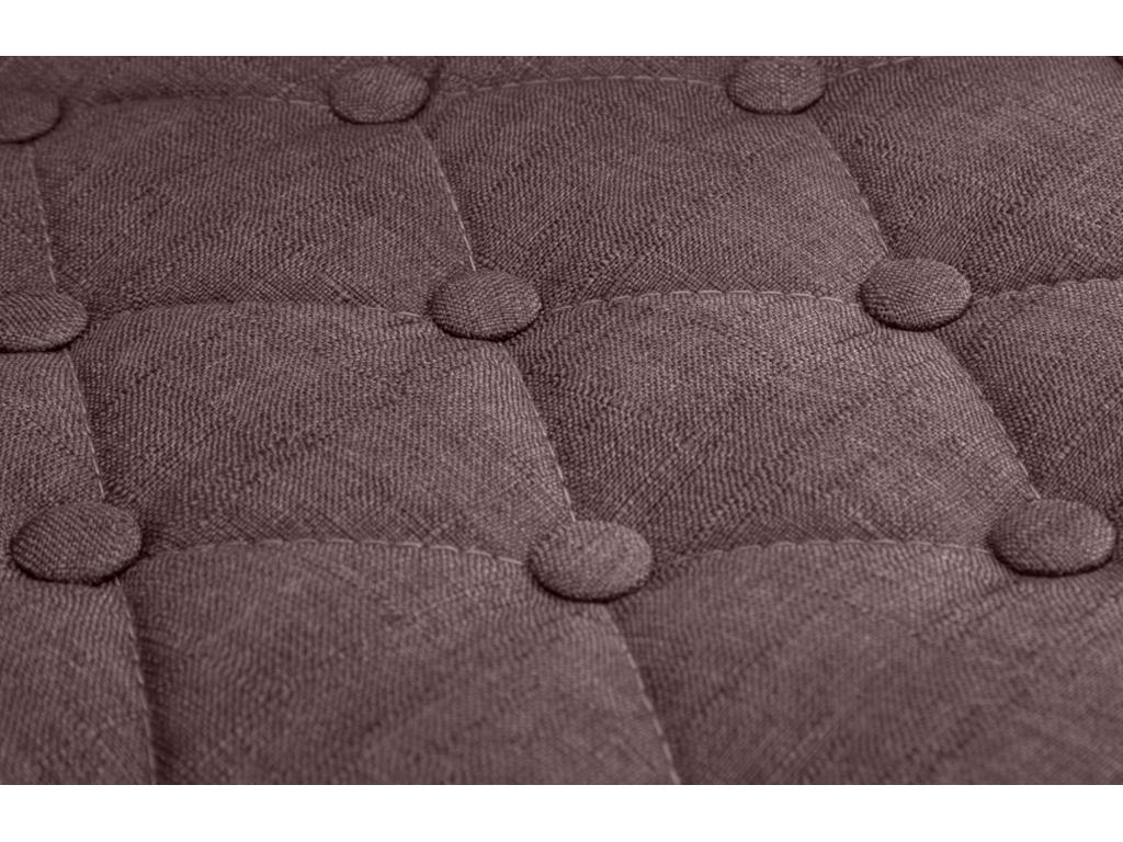 Fauteuil d'appoint en métal, marron