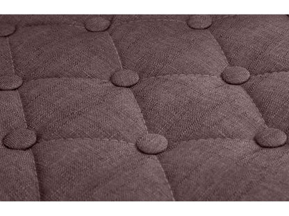 Fauteuil d'appoint en métal, marron