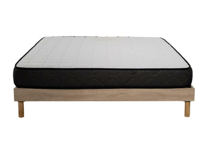 Matelas en bois de chêne avec mousse à mémoire de forme, 160 x 200 cm