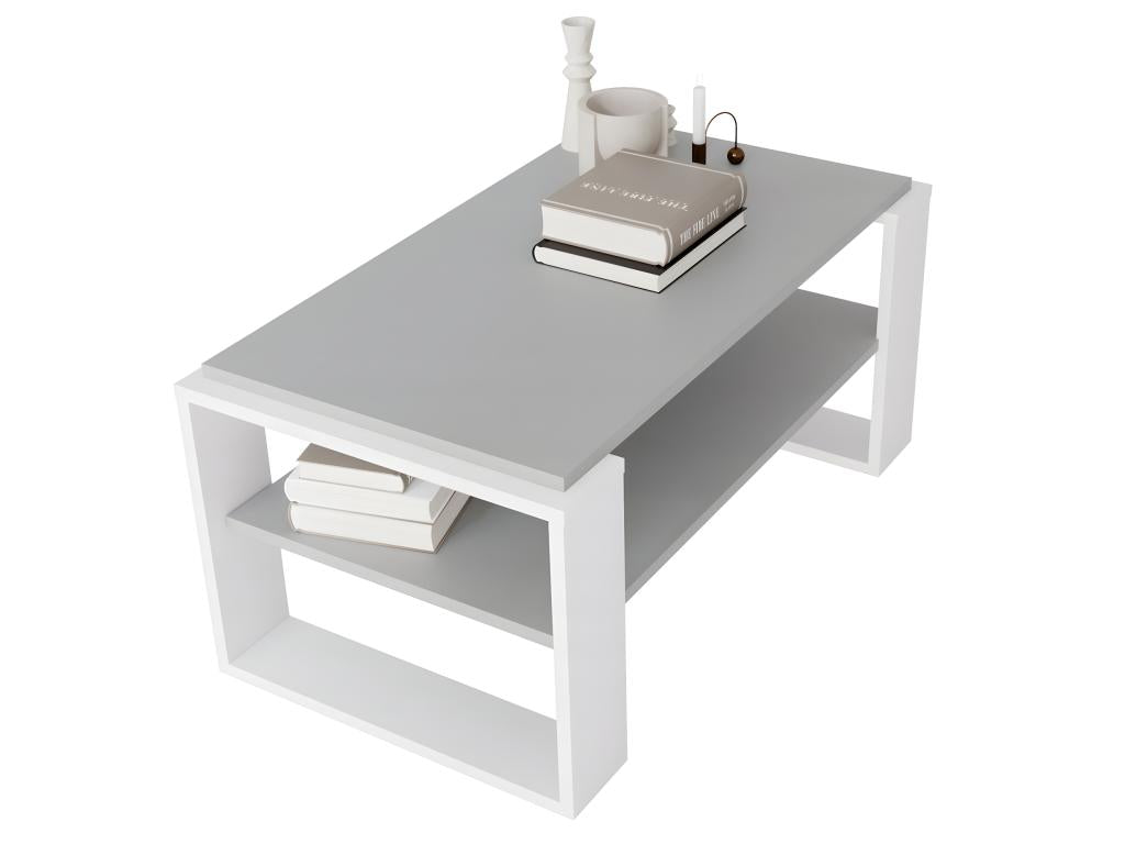 Table basse blanche