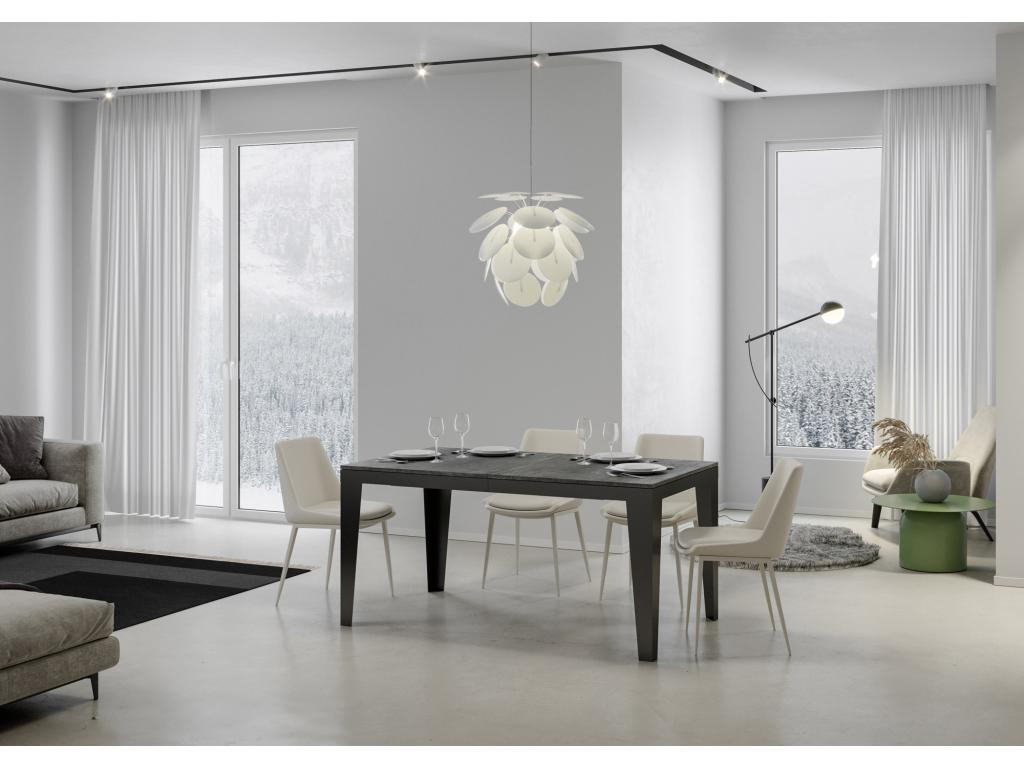 Table, 90 x 180 cm, grise