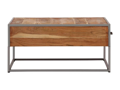 Table basse, 75 x 75 x 35 cm, marron