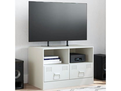 Meuble TV, 67 x 39 x 44 cm, blanc