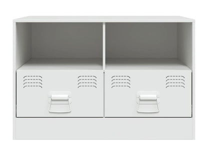 Meuble TV, 67 x 39 x 44 cm, blanc