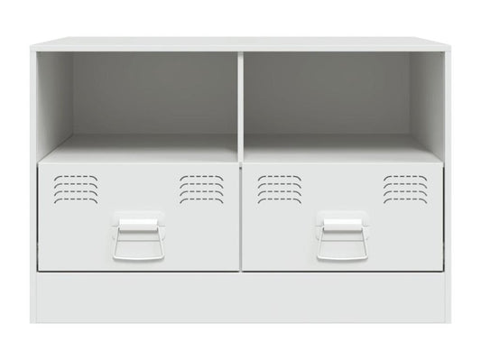 Meuble TV, 67 x 39 x 44 cm, blanc