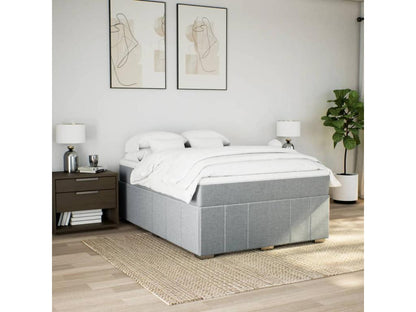 Matelas en tissu, 140 x 200 cm, gris